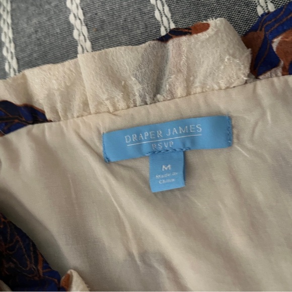 Draper James RSVP Women’s Floral Blouse Size M - Picture 4 of 4